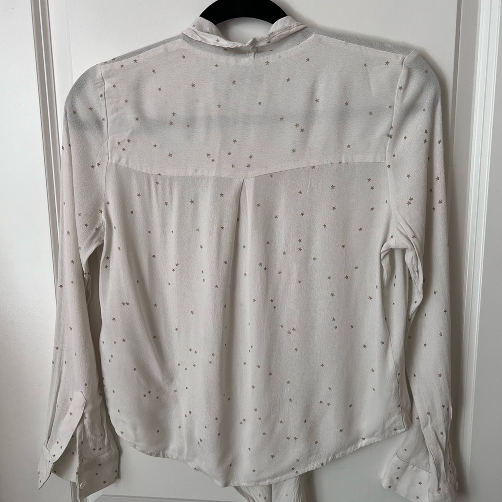 Rails Ava stars tie front blouse - Picture 5 of 9